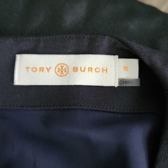 Tory Burch Sleeveless V Neck Black Dress 10 - Picture 10 of 12